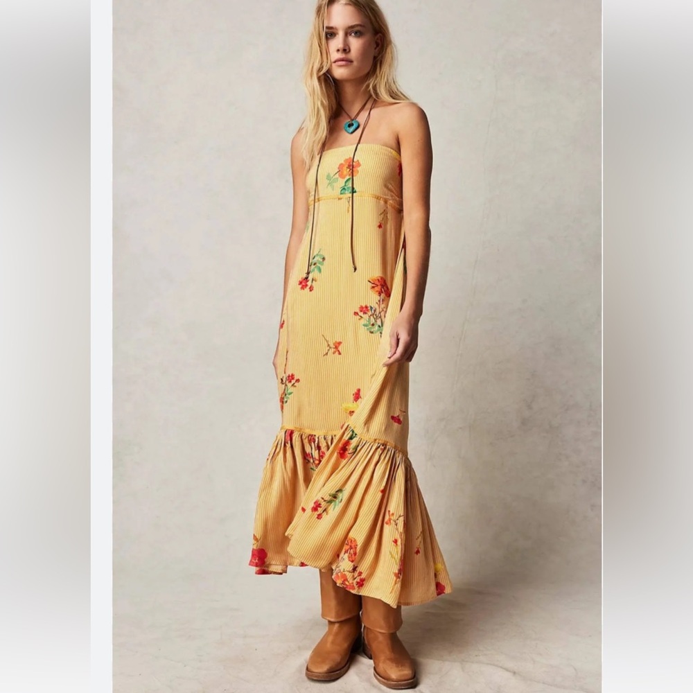 Free People Rosie Posie midi